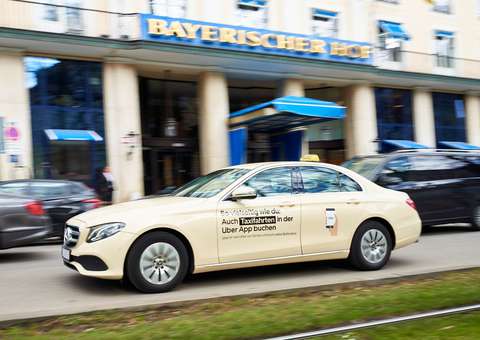 Uber startet Taxi-Vermittlung in Muenchen